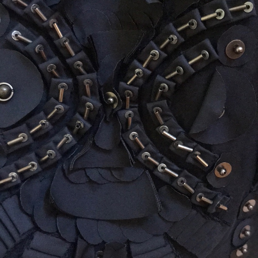 Elie Tahari Hand embroidered skirt